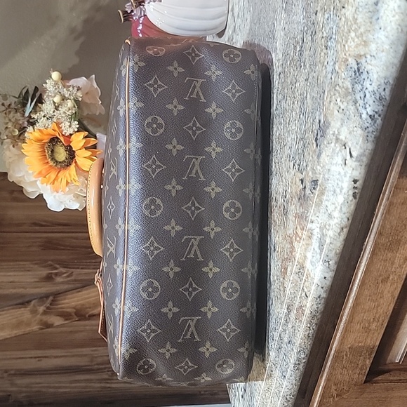 Louis Vuitton Monogram Deauville Boston Travel Hand Bag - Picture 10 of 12